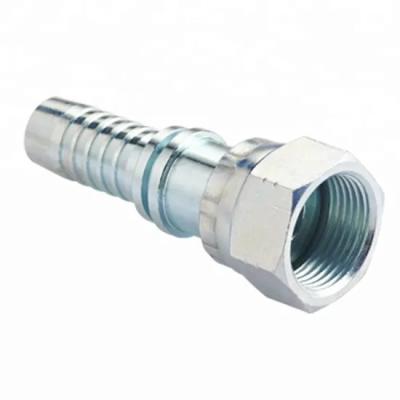 China Bend Sae Hydraulic Flange Hose Fitting With 6000psi High Pressure 20111 Metric Female Seal supplier Pipe Fitting Te koop