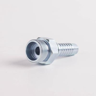 Китай Metric Male Flat Seal Hydraulic Hose Fittings 10411 stainless steel продается