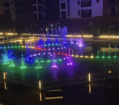 China Modern Outdoor Holiday Water Christmas Factory Musical Fountain Show for sale