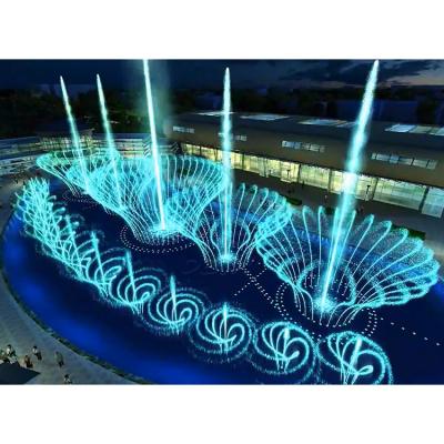 China Low Price Large Modern Outdoor Fountain Factory Custom Design Music Water Fountain Water Dancing Show for sale