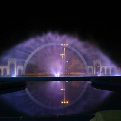 China Modern Outdoor 3D Magical and Shocking Fountain Laser Movie Screen Water Projector for sale