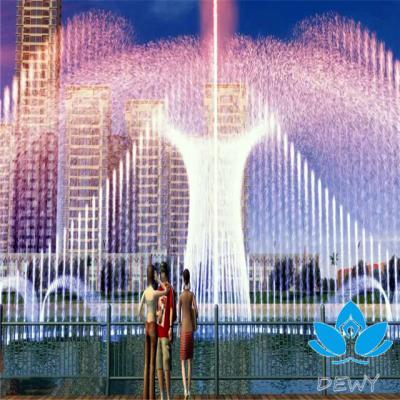 China Modern Water Screen Movie Fountain with Stainless Steel Water Pump Music Centrifugal Fountain for sale