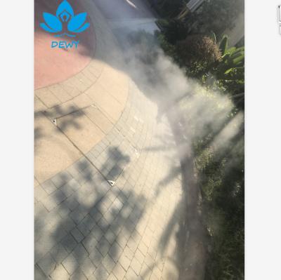 China Environmental friendly outdoor artificial square fountain entertainment cool water mist equipment DW-204 for sale