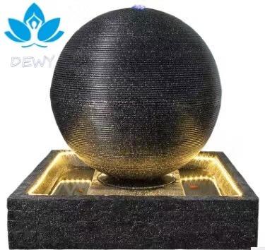 China Modern STONE BALL Water Fountain Garden Fountain for sale