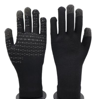 China Trekking/hiking/skiing/all weather sports BMSAFETY outdoor waterproof gloves ultra for gripping knitted touch screen gloves for sale