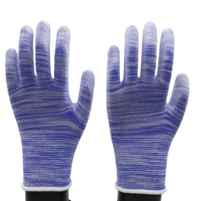 China BMSAFETY Gardening Color Mixed Garden Anti-Static Gloves Nylon PU Coated Gloves for sale