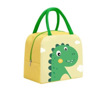 China Wholesale Waterproof Portable Tote Food Fresh Cooler Bags Cartoon Pocket Picnic Food Lunch Bag Insulated Thermal Bag For Kids for sale