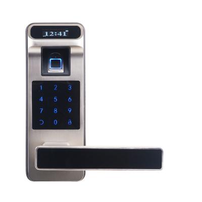 China Wholesale High Quality Digital Smart Lock Fingerprint Door Lock Biometric Keyless Invisible Door Lock F01 for sale