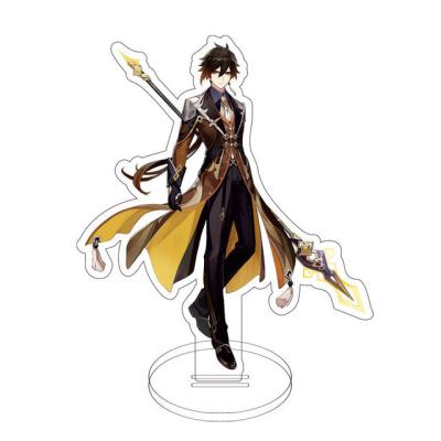 China Durable No MOQ Requirement Custom Acrylic Nameplate Anime Character Printed Acrylic Standee for sale