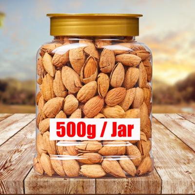 China OEM Low Fat Wholesale Jar 500g Almond Walnut Snacks Nuts And Fruit Dry Food for sale