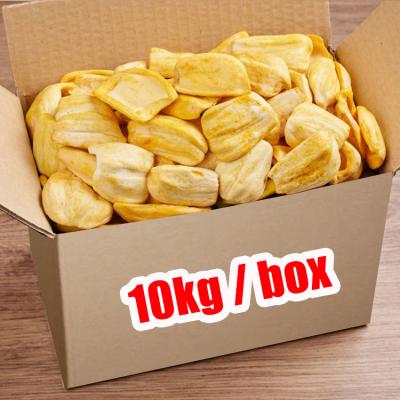 China OEM Wholesale Box VF Whole Jackfruit Dried Crispy Snacks Dehydrated Dried Fruit Crispy Vegetables for sale