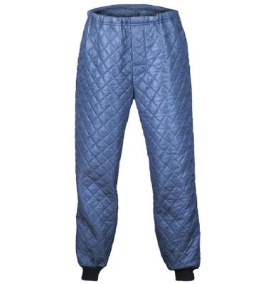 China New Design Hot Sale Thermal Men's Plus Size 3 Ply Embossed Knitted Padded Quilted Thermal Inner Pants for sale