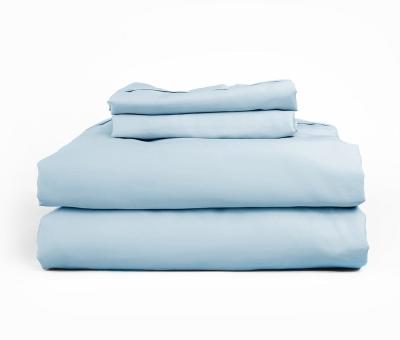 China Anti Static 400tc Cotton Sheet Sets , 4 Piece Super Soft Home Bed Sheets for sale