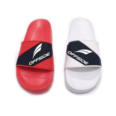 China Cushioning Slippers Wholesale Men Leather Trim Outdoor Slippers Fur Sandals Slider Slippers for sale