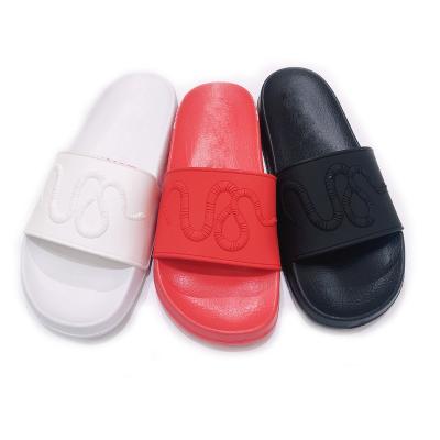 China Customized Cushioning Slides Shoes Slipper Sandals Beach Luxury Summer Slide Sandals Custom Made for sale