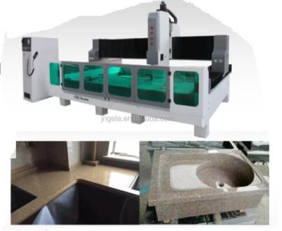 China Advertising Company Because-s 5 Axis CNC Stone Cutting Machine for sale