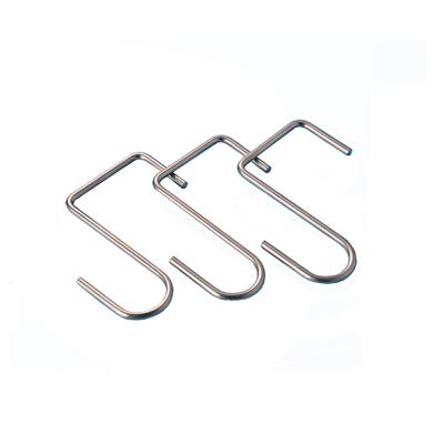 China Heavy Industry OEM Stainless Steel Coat Cloth Kitchen Hanger S Bulk Metal Closed Hooks for sale