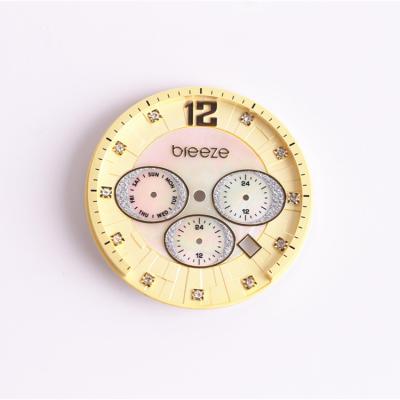 China Brass Gold Watch Dial Rose Gold Watch Dials Watch Dials for sale