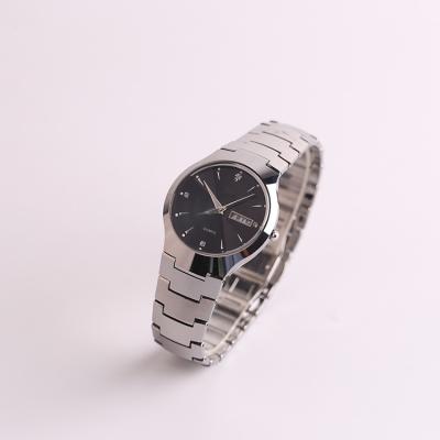 China Popular Back Alarm Goods Japan Movt Quartz Watch Stainless Steel Couples Watch ODM Watch New for sale