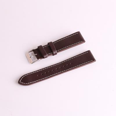 China Wholesale Cheap Fancy Vintage Leather Watch Straps 20mm Galaxy Watch Band for sale