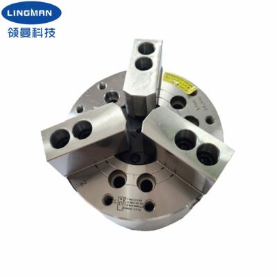 Cina Hot Selling Solid 5 6 8 10 12 Inches Cnc Power Chuck 3 Jaw Hydraulic Lathe Chuck in vendita