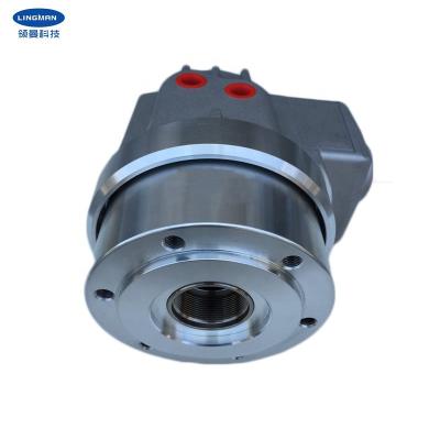 China Hohle 15mm Anschlag-Mitte rotierender hydraulischer Chuck Cylinder für CNC-Drehbank zu verkaufen