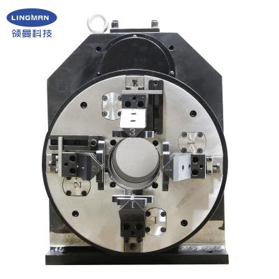 China Wholesale price steel laser chuck 90 pulling chuck suitable for round tube laser fully enclosed integrated rear chuck front chuck for sale