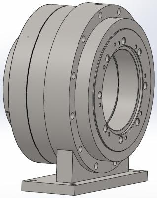 China Rotierender pneumatischer Metallring Chuck Holder Quick Change zu verkaufen