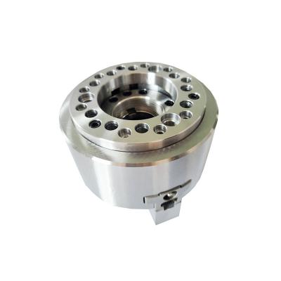 Cina 3 Jaws Chuck Hydraulic Chuck For CNC Lathe Machine Cutting Metal Parts in vendita