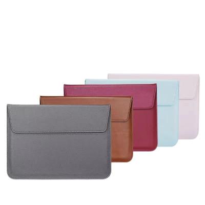 China High Quality A4 Folder Logo Laptop Pouch Soft Felt PU Sleeve Laptop Protector Macbook Pro Macbook Pro Leather Computer Bag for 11 13 14 15 16 for sale