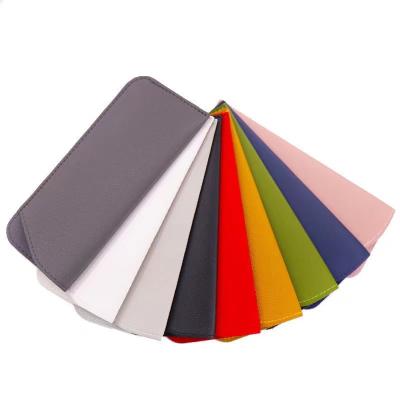 China Fashionable Leather Case Custom Colorful Logo Women Glass Eyewear Eyewear Case PU Sun And Men Fashion Soft Pouch Portable Storage Bag for sale