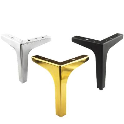 China Simple Design Iron Gold Metal Table Legs Chair Legs Modern High Quality Modern Sustainable Metal for sale