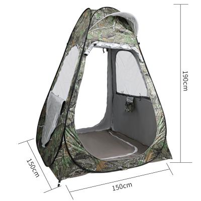 China Ice Fishing Winter Ice Fishing Tent With Chimney Hole Stove Jack 3-4 Person Winter Outdoor Camping Tent Thickened Warm Cotton Tent Shelter for sale