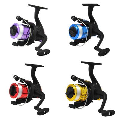 China Wholesale straight pesca straight spool no gelo Mini Foldable Spinning Reels 200# plastic ice fishing reel for sale