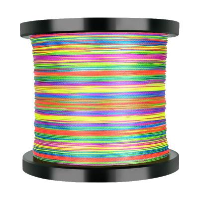 China braided line braided line 8 strands PE fishing line raid fishing line 1000 M Multifilament PE 8 carp fishing PE 8 line for sale