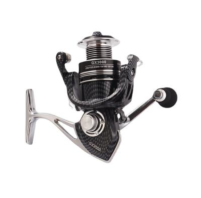 China Straight High Speed ​​Metal 1000 2000 3000 OEM Peaches Molinete De 185G 6Kg Max Carbon Drag Spinning Reel for sale