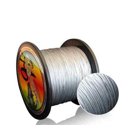 China PE PE 9 Beaches 500M PE Braided Fishing Line Japan Gray Line Fishing 1000M PE Line for sale