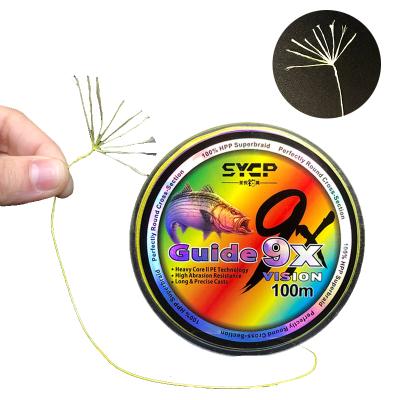 China PE strong PE braided fishing line for Japan outside the braided line fishing line 9 line PE fishing line for sale