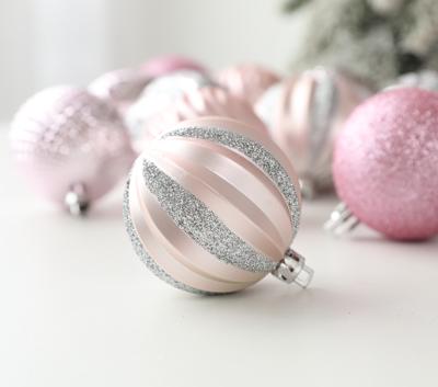 China Christmas Deoration Holiday Tree Ornaments Decorations Ball Christmas Decoration Plastic Flower for sale