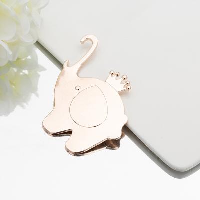 China Wholesale Cheap Price New Europe Style Cute Cartoon Animal Shape Baby Baptism Party Gifts Rose Gold Elephant Bottle Opener for sale