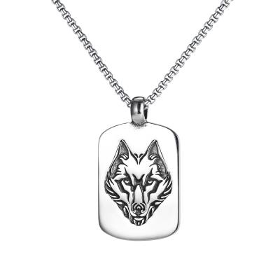 China Custom Custom Europe Hip Hop Metal Collar Stainless Steel Sublimation Blank Army Stainless Steel Military Dog Tags for sale