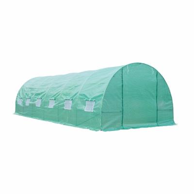 China Invernadero Tunnel Greenhouse 3x6m UV Resistant PE 140g/sqm PE Mesh fabric for sale