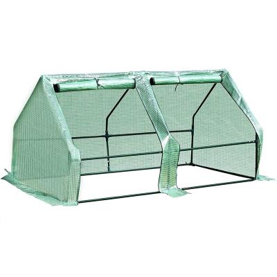 China Cold Frame PE Greenhouse 180x92x92cm Portable Tomato Greenhouse MG-JDE180 Lunghoh for sale