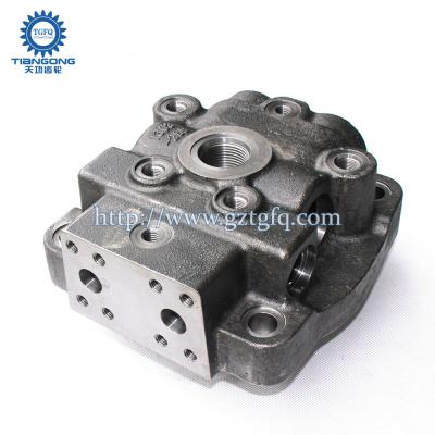 China SG08 Hydraulic Excavator Final Drive Parts SK250-8 SH200 R275 Travel Motor Cover Motor Head for sale