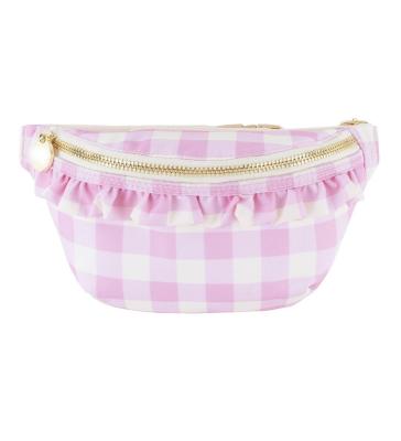 China Water Proof Waist Bag Personalized Women Fanny Pack With Patch Nylon Chenille Patch Bag for sale