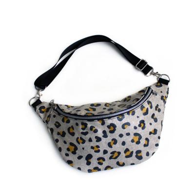 China Wholesale Personalized Water Proof Leopard Waist Bag Monogram Women Fanny Pack for sale