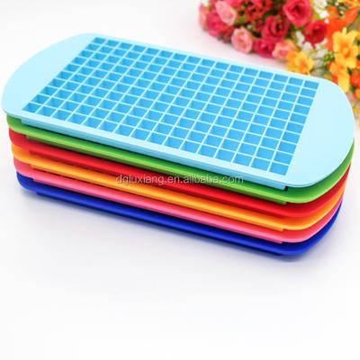 China Amazon factory price wholesale 160 cavities silicone ice cube tray maker chocolate candy mold ice cream maker-BPA 2021 viable free for sale