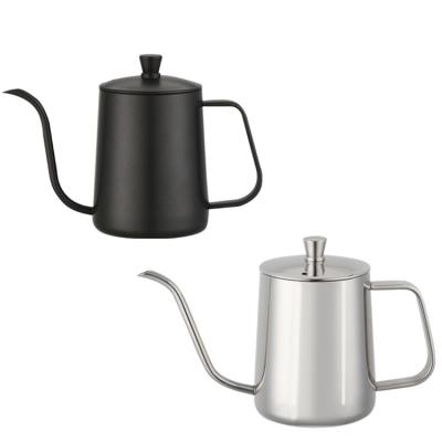 China Multicolor Large Capacity 304 Stainless Steel Coffee Pot Pour Over Coffee Maker / Kettle for sale