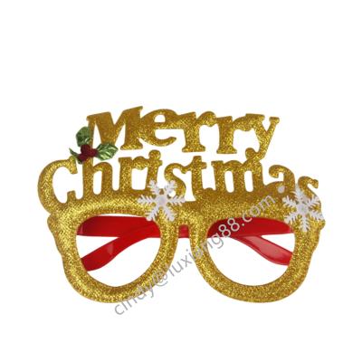 China Adult Children Toys Santa Claus Snowman Antlers Decoration Glasses Christmas Promotional Gifts/Ornaments Wholesale Christmas 2021 Amazon Success Christamas Home Decoration for sale