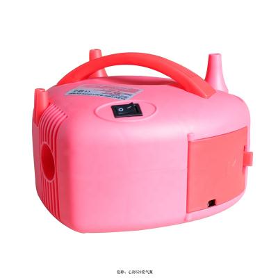 China Party Decoration High Quality Balloon Balloon Inflator Accessory Pink Electric Compressor For Latex Balloon for sale